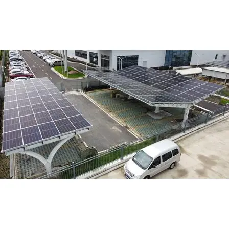Carport năng lượng mặt trời được kết nối liên tục