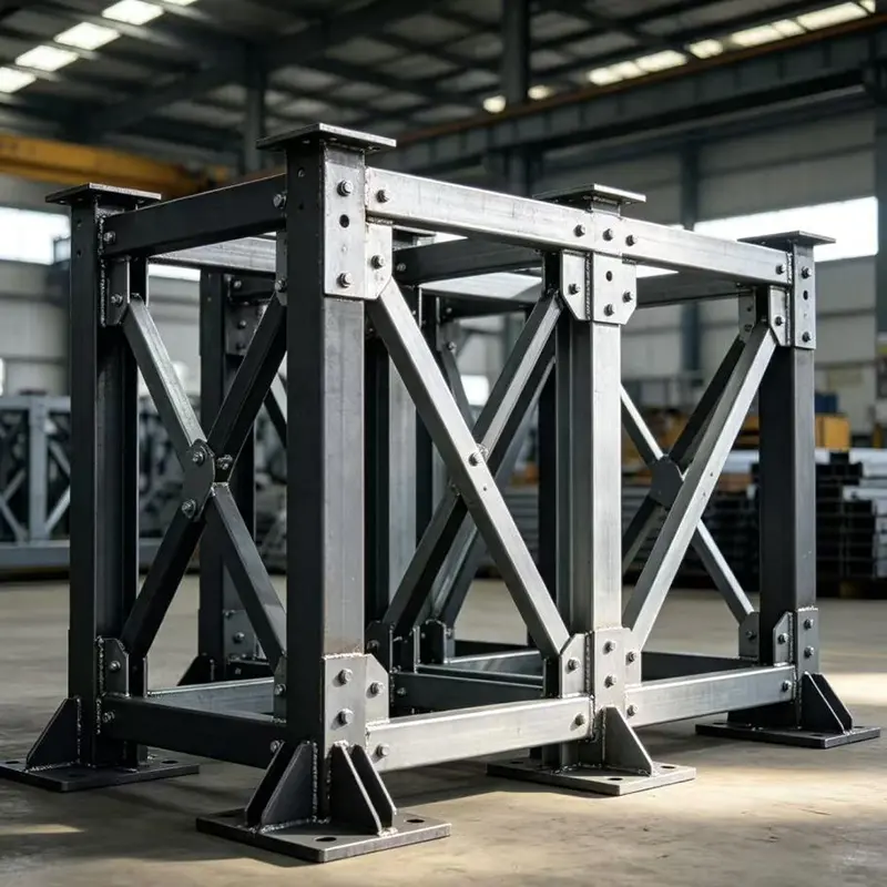 Kết cấu thép khung hỗ trợ